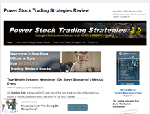 Tablet Screenshot of powerstocktradingstrategy.com